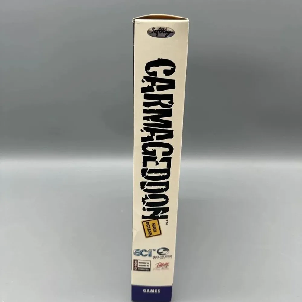 Carmageddon High Octane PC Big Box (1998) Brand New Softly Windows AOL SCI Games